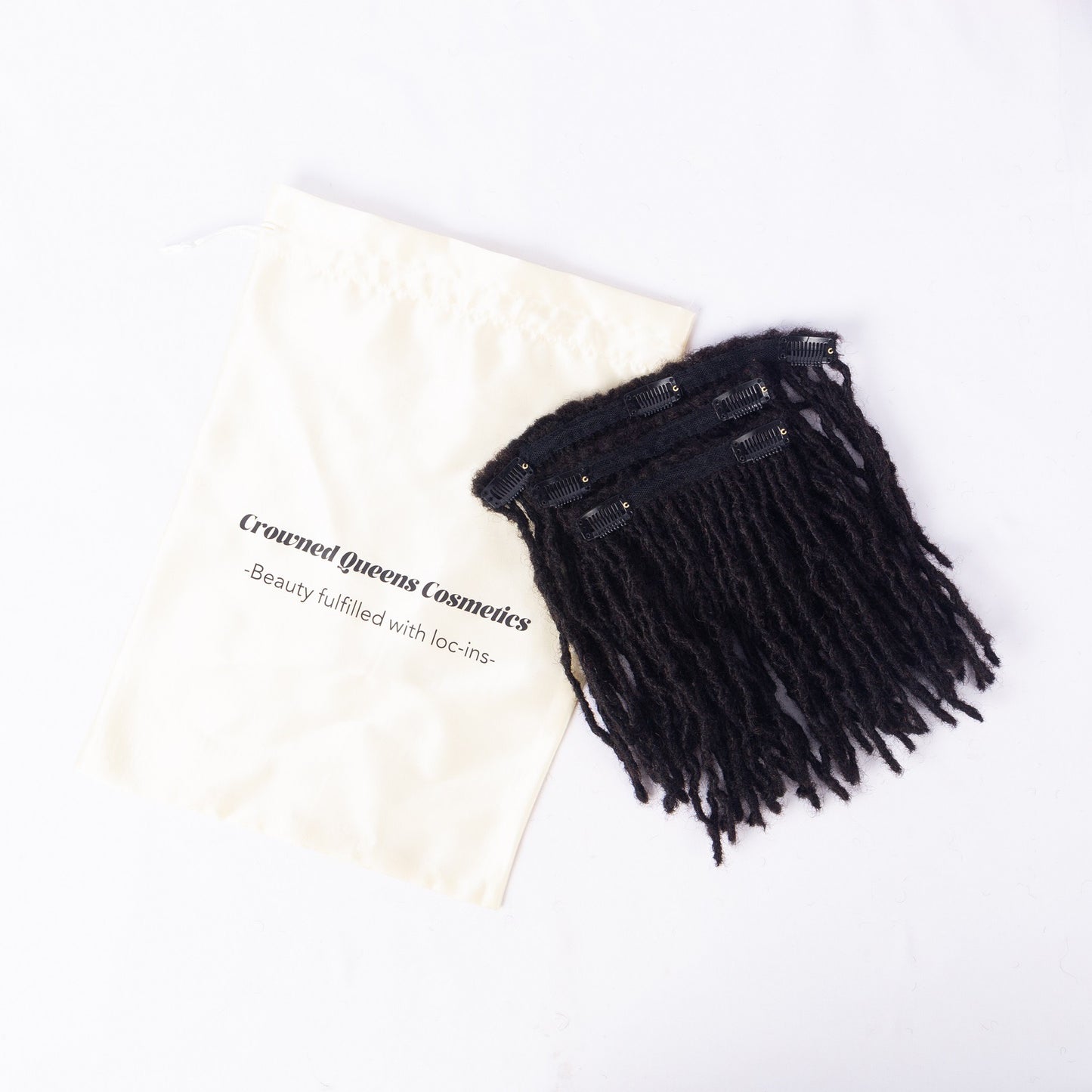 Dreadlock Clip-In extensions NO curly ends