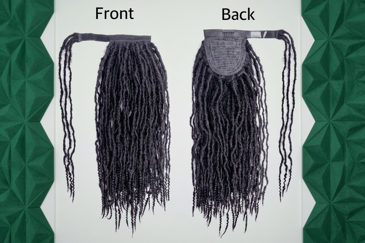 Dreadlock ponytail