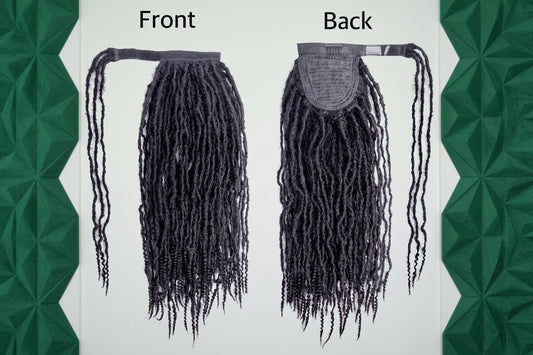 Dreadlock ponytail